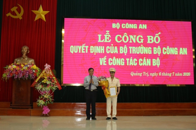 Tân Phó Giám đốc Công an Quảng Trị vừa được bổ nhiệm là ai?