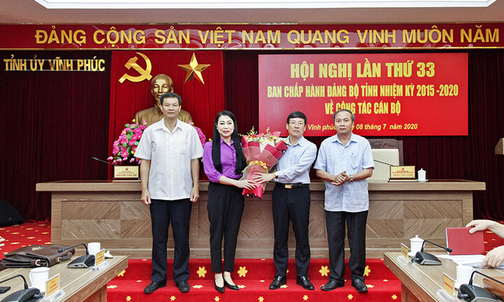 Ông Lê Duy Thành được bầu giữ chức Phó Bí thư Tỉnh ủy Vĩnh Phúc