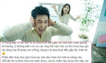 Đi một bước là bị vợ dọa thuê người 