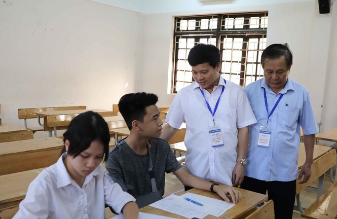 Hà Nội: Phòng thi 