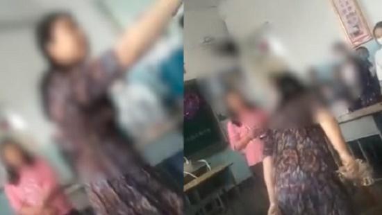 Cô giáo dạy thay