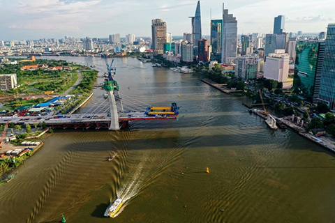 TP.HCM chấp thuận lùi tiến độ hoàn thành dự án cầu Thủ Thiêm 2 đến tháng 9/2021