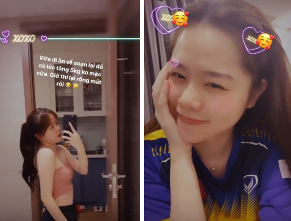 Huỳnh Anh tự tin khoe body nóng bỏng thon gọn, còn ai hiểu nhầm mang bầu nữa