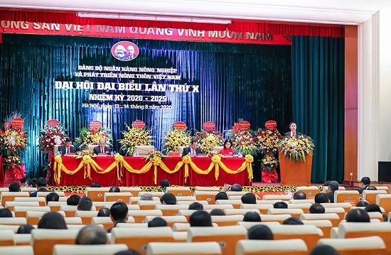 Đại hội đại biểu Đảng bộ Agribank lần thứ X, nhiệm kỳ 2020 – 2025 thành công tốt đẹp 