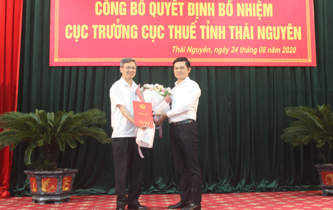 Cục Thuế Thái Nguyên có tân Cục trưởng