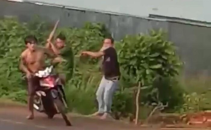 Xác minh đoạn video nghi vấn công an phường xô xát với người dân tại trụ sở