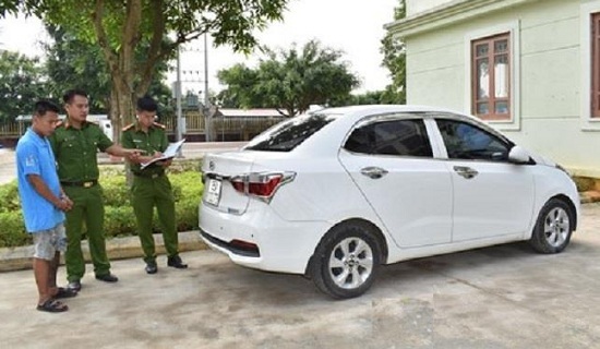 Ninh Bình: Bắt giữ đối tượng dùng dây thắt lưng siết cổ lái xe để cướp taxi