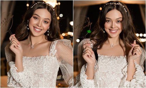 Bạn gái Bùi Tiến Dũng xinh lung linh như công chúa, bảo sao chàng thủ môn 