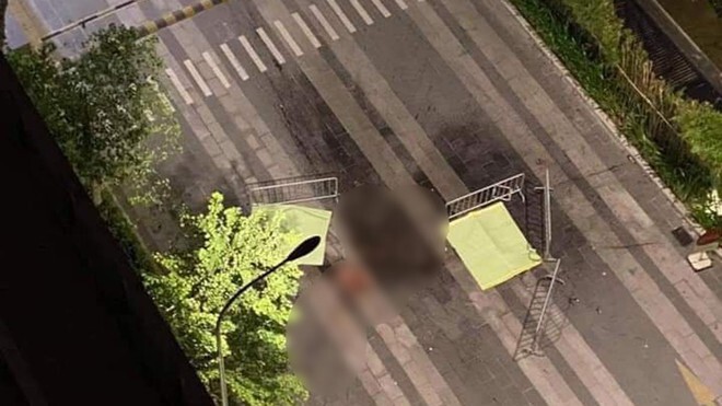 Vụ thi thể đôi nam nữ ở chân tòa chung cư: Tìm thấy mẩu giấy xin hiến tạng tại hiện trường