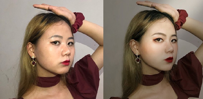 Nếu chưa thể xinh hơn dù đã trang điểm thì chỉ có thể trách bạn chưa biết photoshop