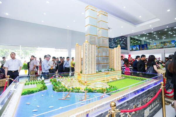 Dự án tháp đôi cao nhất thế giới ở Campuchia do Trung Quốc thắng thầu: Sau gần 5 năm mới xong bức tường chống sạt lở