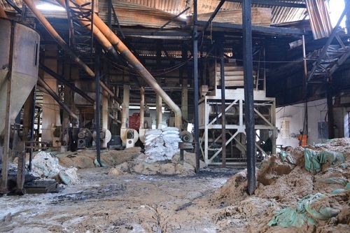 Kiên Giang: Nhà máy xay lúa cháy lớn, thiệt hại 10 tỷ đồng