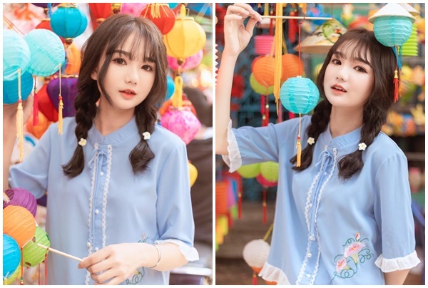 Nữ sinh sở hữu nhan sắc