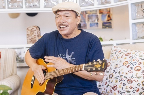 Nhạc sĩ Trần Tiến đang dưỡng bệnh tại Vũng Tàu