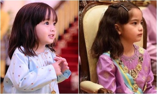 Tiểu công chúa Malaysia sinh ra đã có hàng nghìn tỷ, càng lớn càng xinh đẹp