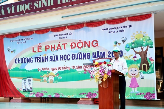 Tỉnh Hà Nam phát động “Chương trình sữa học đường” năm học 2020-2021