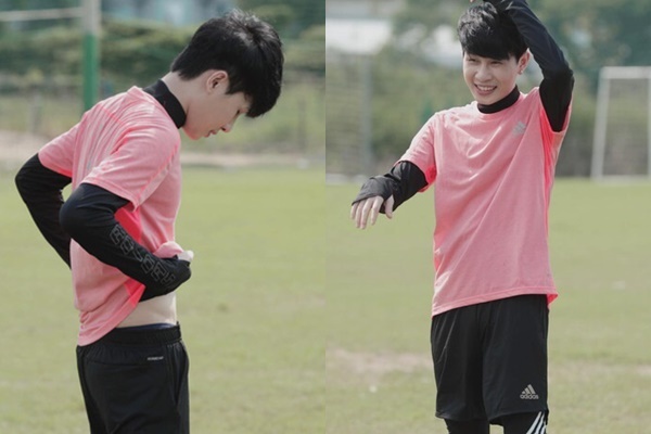 Tập luyện cho trận đấu bóng ủng hộ miền Trung, Jack khiến dân tình 