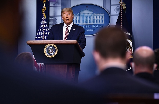 Ông Trump: Không có 'làn sóng xanh' nào như họ nói, thay vào đó là 'làn sóng đỏ'