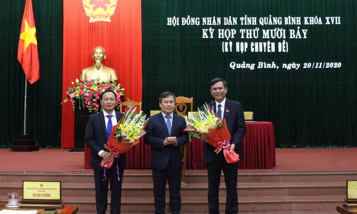 Ông Trần Thắng được bầu giữ chức Chủ tịch UBND tỉnh Quảng Bình