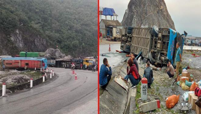Tin tức thời sự mới nóng nhất hôm nay 23/11/2020: Lật xe khách, 12 người thương vong