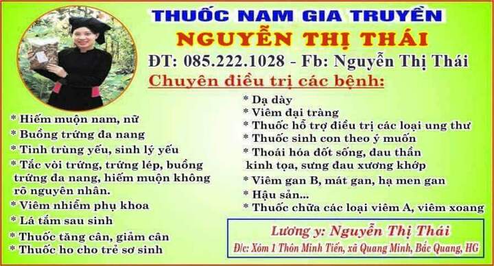 Lương y Nguyễn Thị Thái và bài thuốc Nam cổ phương chữa bệnh hiệu quả