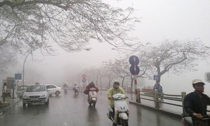 Đêm Giao thừa và ngày 1/1/2021, miền Bắc rét đỉnh điểm