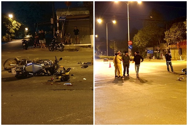 TP.HCM: Xe máy vượt đèn đỏ gây tai nạn, 5 người thương vong