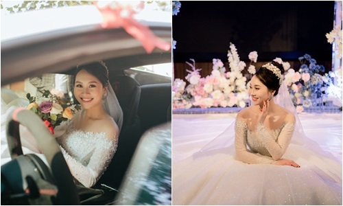 Chú rể rước dâu bằng siêu xe 19 tỷ đồng, bất ngờ với danh tính tân nương xinh đẹp