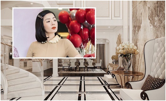 Không gian tráng lệ bên trong biệt thự phong cách hoàng gia của Lệ Quyên, có góc còn như khu nghỉ dưỡng cao cấp