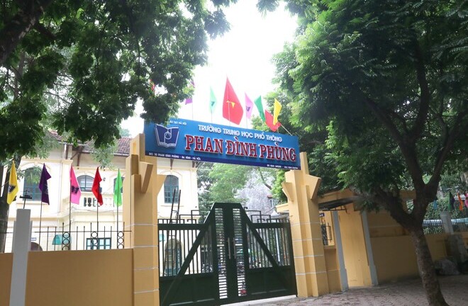 Trường THPT Phan Đình Phùng cho nghỉ học khẩn cấp vì có học sinh trong diện F1