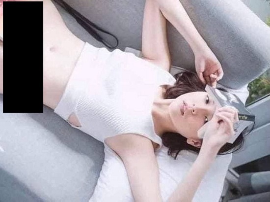 Fanpage Nhã Nam phản hồi về hình ảnh Hải Tú dùng sách che vùng nhạy cảm