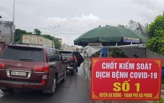 Từ 12h ngày 6/2, người ra vào Hải Phỏng phải có giấy xác nhận ghi rõ lý do, lịch trình