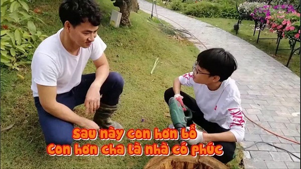 Cậu con trai cả nhà Xuân Bắc khẳng định giỏi hơn bố ở khoản ...