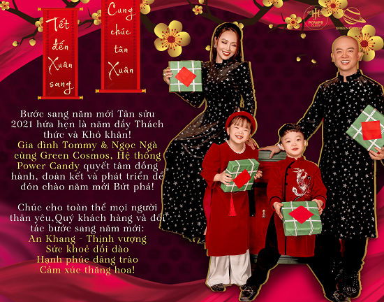 Ông chủ ngành Giải trí về đêm - Power Candy gửi lời chúc đầu xuân đến mọi nhà