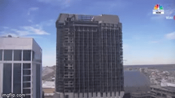 Video: Một trong những bất động sản đình đám của cựu Tổng thống Trump bị phá sập