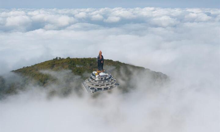 Chiêm ngưỡng tượng Phật Bà cao nhất châu Á trên miền tâm linh Núi Bà kỳ vĩ