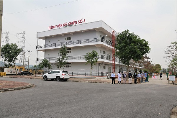 Bệnh viện dã chiến số 3 ở Hải Dương sẵn sàng tiếp nhận bệnh nhân COVID-19