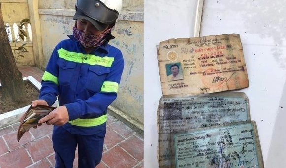 Nữ công nhân quét rác được thưởng nóng, xét tăng lương do không tham của rơi