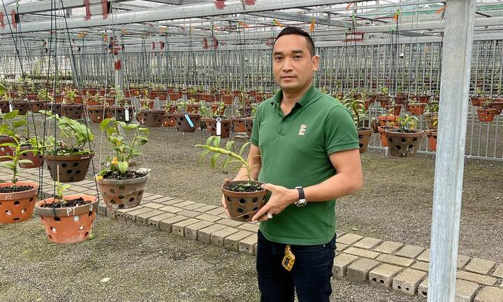 Nguyễn Tiến Huy: Từ công nhân máy xúc trở thành chủ vườn lan giá trị