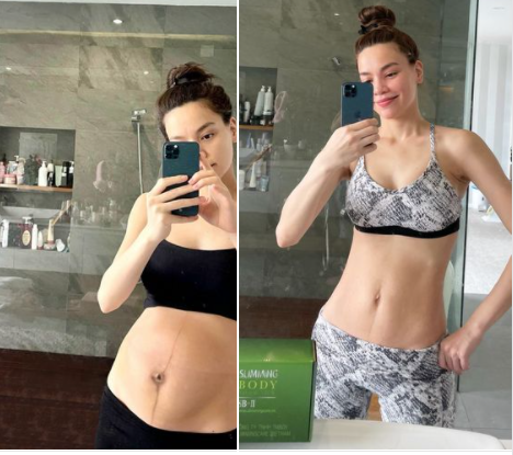 Hồ Ngọc Hà lần đầu khoe cận bụng bầu sau sinh, chỉ mất 3 tháng lấy lại vóc dáng khiến ai cũng trầm trồ