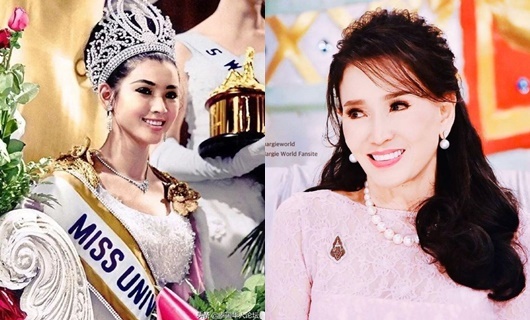 Vẻ trẻ đẹp khó tin ở tuổi 74 của Hoa hậu Hoàn vũ Thái Lan khiến dân mạng choáng váng