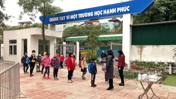 Học sinh Hà Nội chính thức đi học trở lại từ ngày 2/3