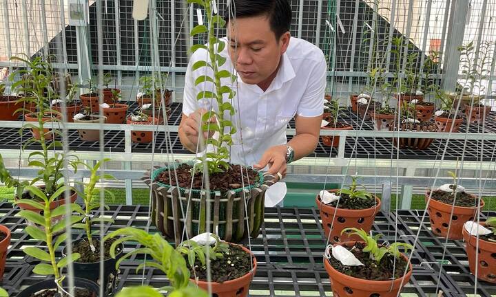 Nghệ nhân Hồng Quân: Từ bỏ “người tình” 20 năm để bén duyên cùng hoa lan