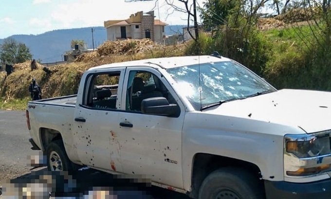 Đoàn xe tuần tra bị phục kích bất ngờ, 13 sĩ quan an ninh Mexico thiệt mạng