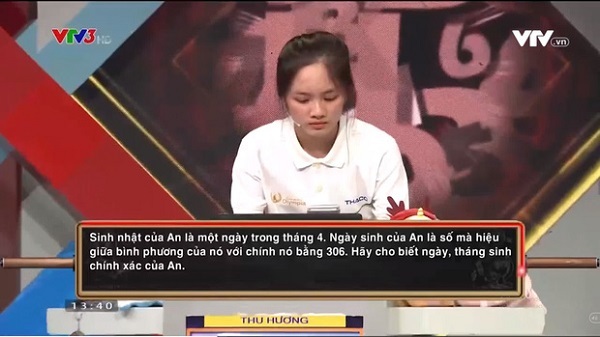 Câu đố tìm ngày sinh nhật siêu dễ nhưng không thí sinh Olympia nào trả lời được