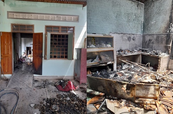 Phú Yên: Khởi tố đối tượng tẩm xăng đốt nhà bạn gái chỉ vì gọi điện không nghe máy