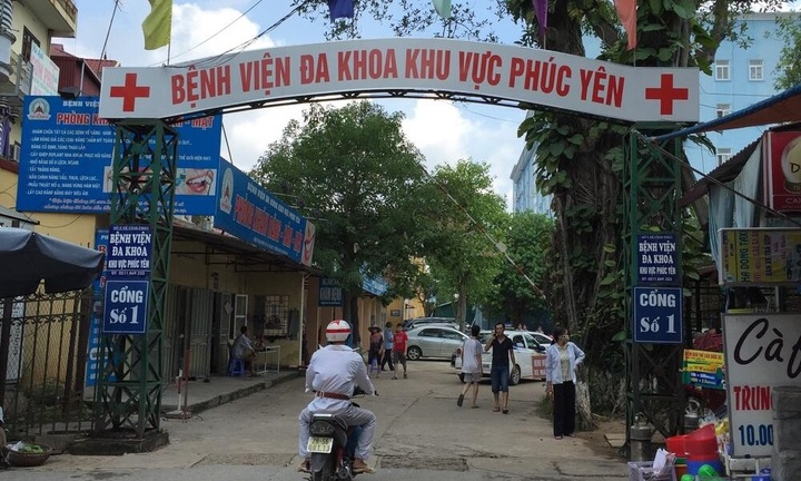 Cách ly bệnh viện Đa khoa khu vực Phúc Yên để phòng dịch COVID-19