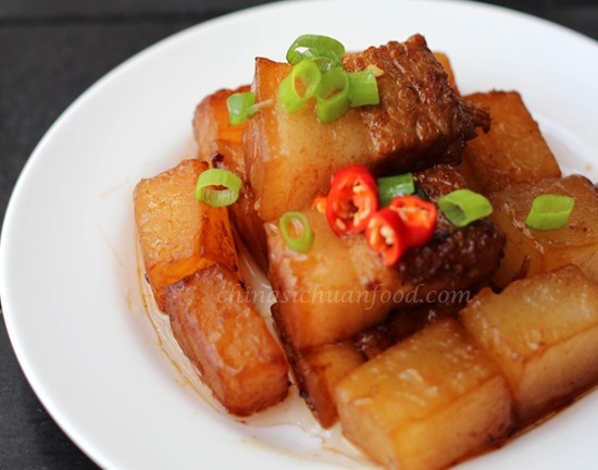 Củ cải kho thịt siêu bổ dưỡng không nên bỏ qua