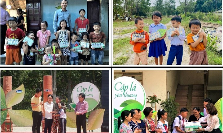 Vinamilk tiếp tục đồng hành cùng chương trình Cặp lá yêu thương năm thứ 4