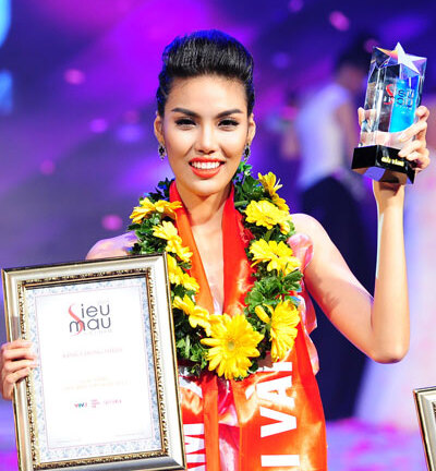 Lan Khuê đạt giải cao nhất của Siêu mẫu Việt Nam 2013